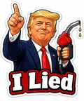 LIAR Sticker