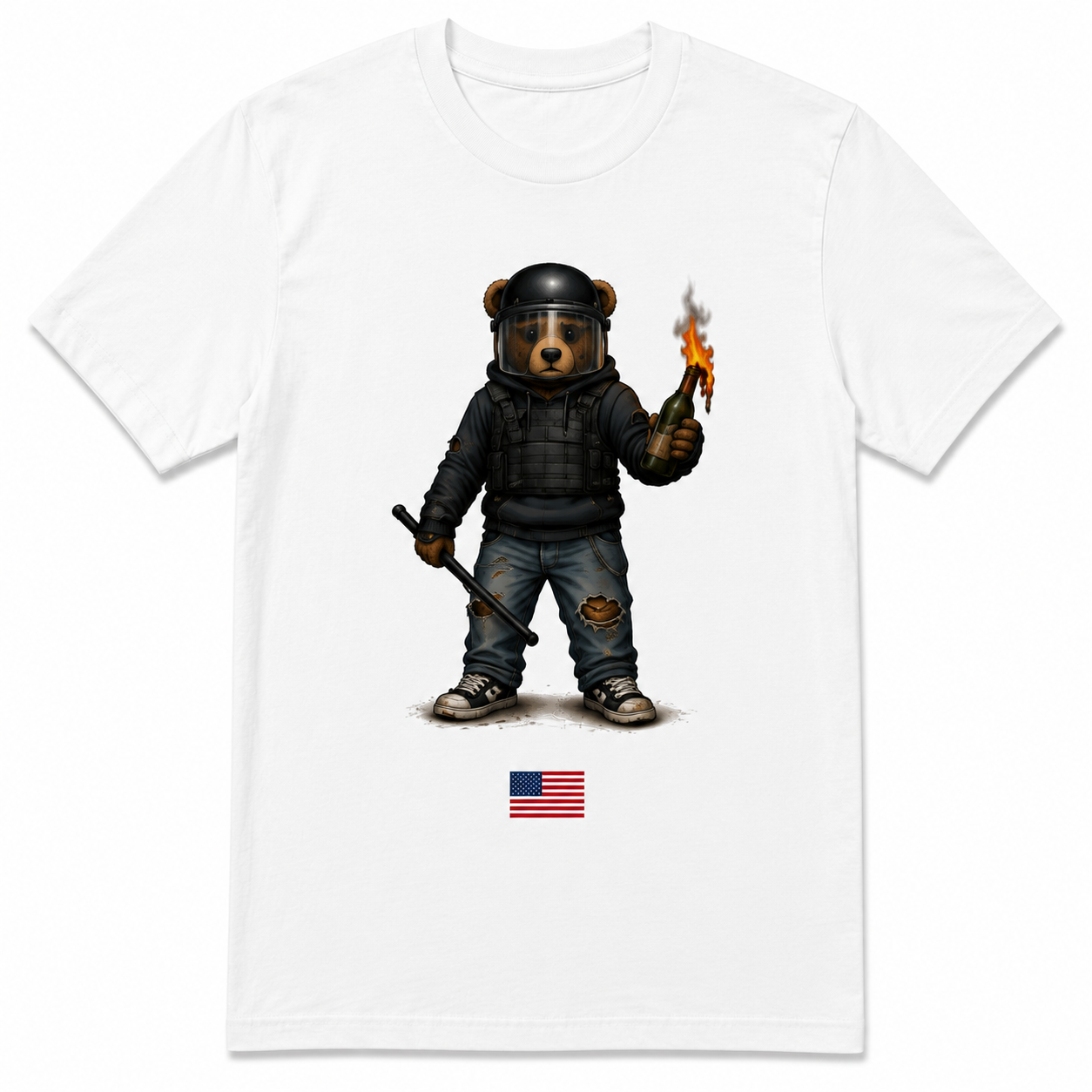 Riot Bear Premium T Shirt